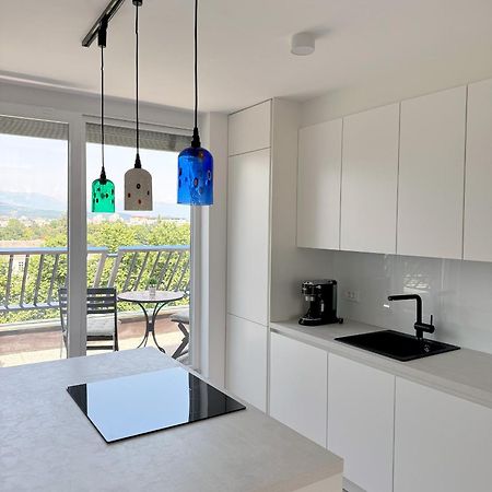 Luxe Penthouse With A Castle View ليوبليانا المظهر الخارجي الصورة