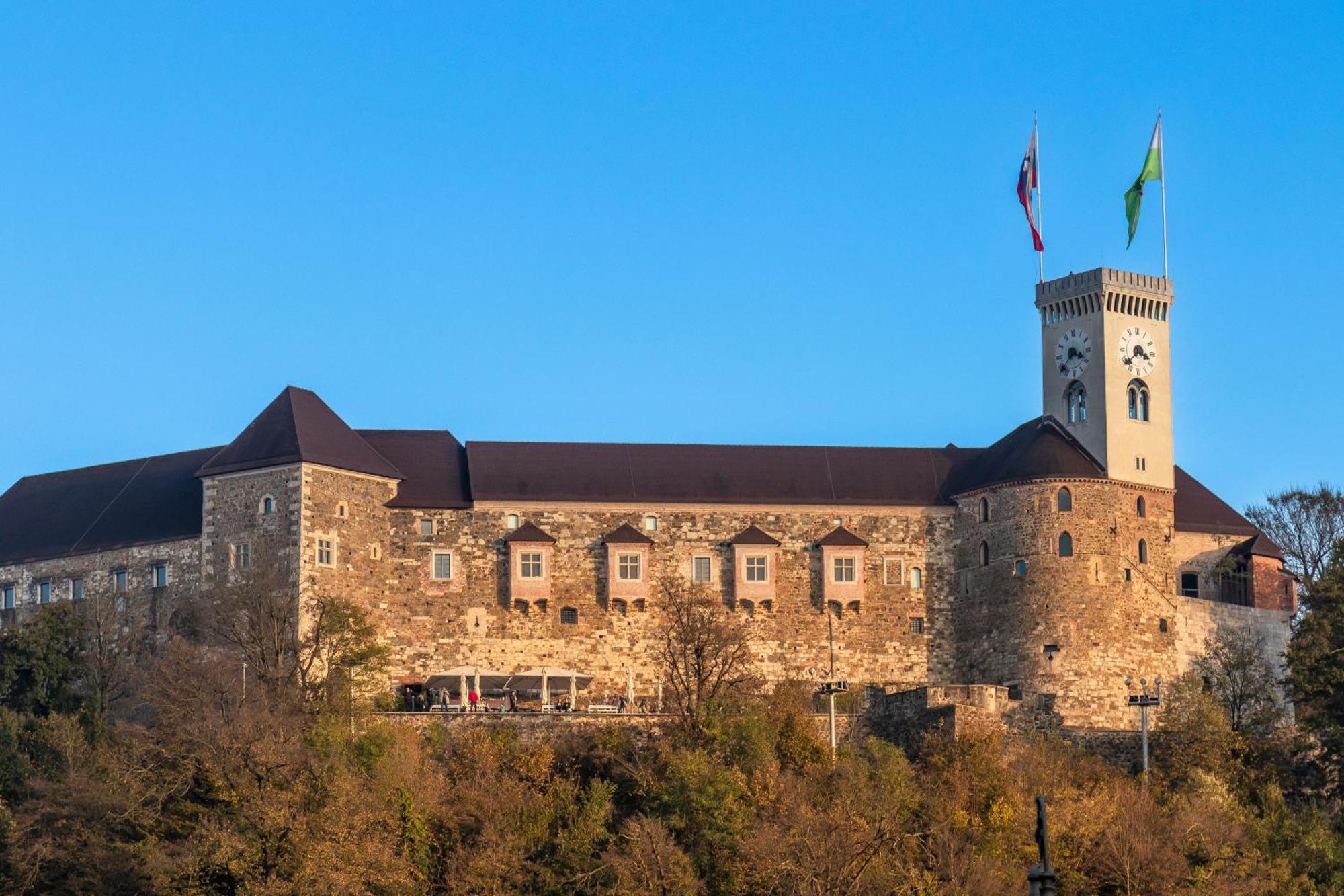 Luxe Penthouse With A Castle View ليوبليانا المظهر الخارجي الصورة